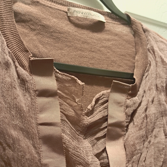 Penny Black dusty rose cardigan - size small - Picture 2 of 2